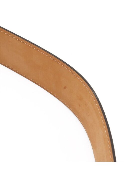 Louis Vuitton Monogram Ceinture Ellipse Belt Gold 80